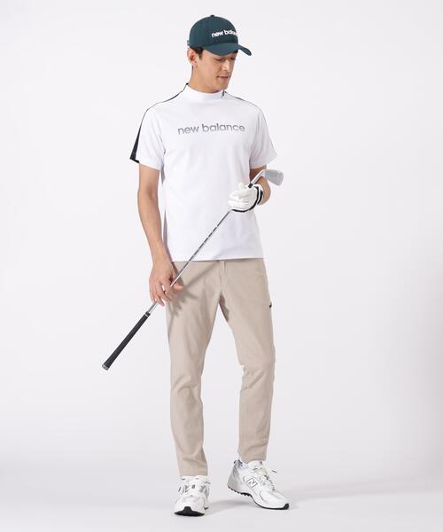 New Balance Golf(ニューバランスゴルフ)の「半袖 モックネック プルオーバー (MENS)(Tシャツ/カットソー・メンズ・ホワイト/イエロー/ブラック/パープル・MEDIUM/LARGE/X-LARGE/XX-LARGE)」の10枚目の写真