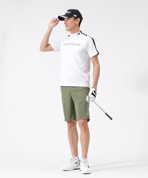 New Balance Golf(ニューバランスゴルフ)の「半袖 モックネック プルオーバー (MENS)(Tシャツ/カットソー・メンズ・ホワイト/イエロー/ブラック/パープル・MEDIUM/LARGE/X-LARGE/XX-LARGE)」の11枚目の写真