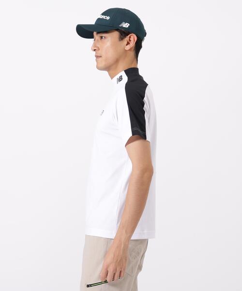 New Balance Golf(ニューバランスゴルフ)の「半袖 モックネック プルオーバー (MENS)(Tシャツ/カットソー・メンズ・ホワイト/イエロー/ブラック/パープル・MEDIUM/LARGE/X-LARGE/XX-LARGE)」の13枚目の写真