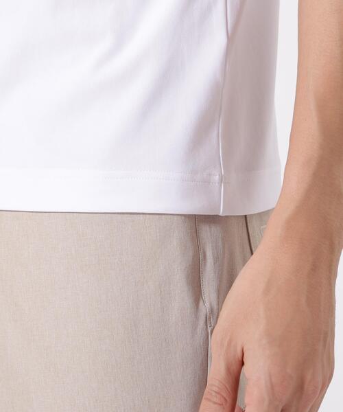 New Balance Golf(ニューバランスゴルフ)の「半袖 モックネック プルオーバー (MENS)(Tシャツ/カットソー・メンズ・ホワイト/イエロー/ブラック/パープル・MEDIUM/LARGE/X-LARGE/XX-LARGE)」の17枚目の写真