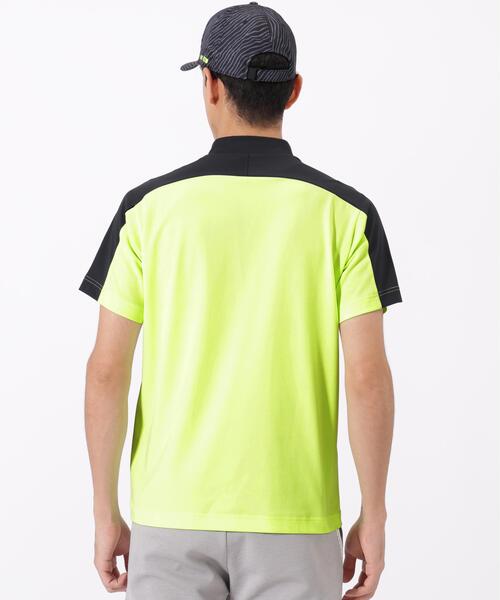 New Balance Golf(ニューバランスゴルフ)の「半袖 モックネック プルオーバー (MENS)(Tシャツ/カットソー・メンズ・ホワイト/イエロー/ブラック/パープル・MEDIUM/LARGE/X-LARGE/XX-LARGE)」の22枚目の写真