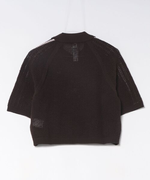 ADIDAS アディダス W KNIT CROCHET SS POLO ショートスリーブ KE0198