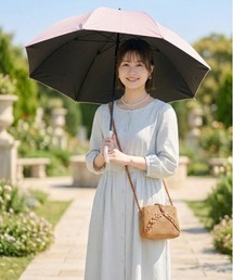 ALWAYS GOOD TIME（オルウェイズグッドタイム）の「【一般遮光・晴雨兼用】UV12本骨日傘/PARASOL/ニュートラルカラー（長傘）」