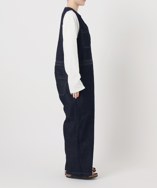 FRAMeWORK（フレームワーク）の「≪追加≫WHITE FIELD ノースリーブオールインワン（つなぎ/オールインワン・レディース・ネイビー・38/36）」の9枚目の写真