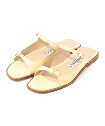 NEBULONI E（ネブローニ）の「NEBULONI E.  SLIM BELT フラットサンダル（サンダル）」