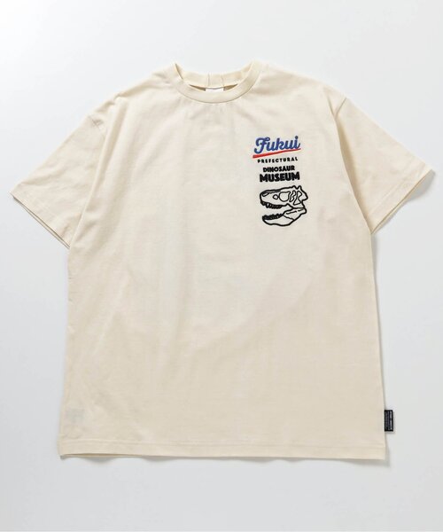 BREEZE(ブリーズ)の「【リンク】福井県立恐竜博物館コラボ FPDM半袖T(大人)(Tシャツ/カットソー・メンズ・オフホワイト/ブラウン・SMALL/MEDIUM/LARGE)」の9枚目の写真