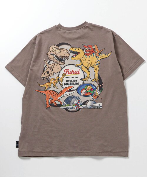 BREEZE(ブリーズ)の「【リンク】福井県立恐竜博物館コラボ FPDM半袖T(大人)(Tシャツ/カットソー・メンズ・オフホワイト/ブラウン・SMALL/MEDIUM/LARGE)」の12枚目の写真