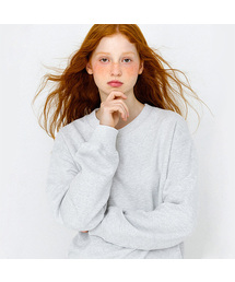 [Unisex] BASIC LINE OVER FIT SWEATSHIRT (4color)