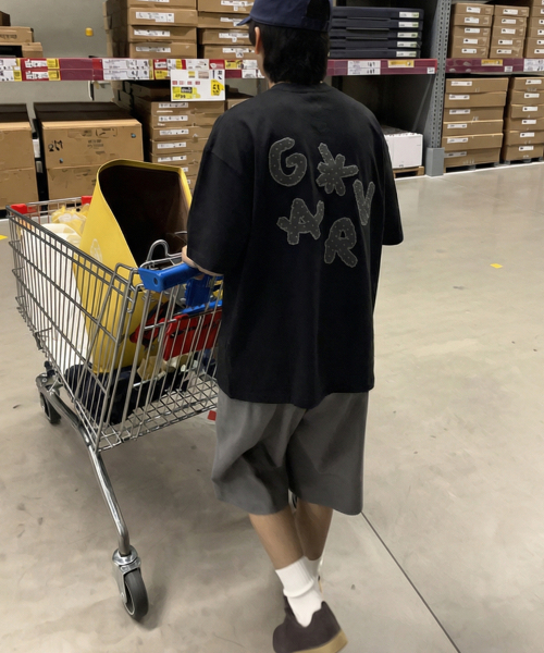 GRAVER（グレーバー）の「[ユニセックス]DOTS GRAV 半袖Tシャツ_2カラー（Tシャツ/カットソー・レディース・ホワイト/ブラック・SMALL/MEDIUM/LARGE）」の9枚目の写真