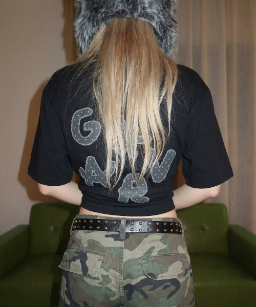 GRAVER（グレーバー）の「[ユニセックス]DOTS GRAV 半袖Tシャツ_2カラー（Tシャツ/カットソー・レディース・ホワイト/ブラック・SMALL/MEDIUM/LARGE）」の7枚目の写真