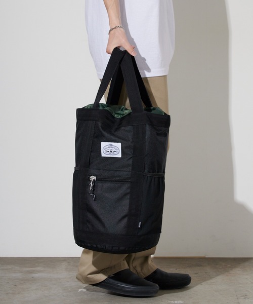 POLeR（ポーラー）の「POLeR/ポーラー TOTES PACK2.0 バックパック 2WAY 2026年 夏 夏服（トートバッグ・メンズ・ブラック・ONE SIZE）」の22枚目の写真