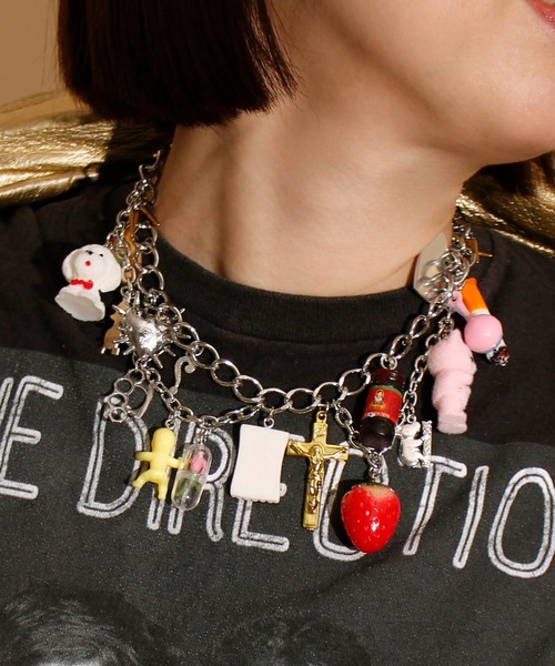 HEY! Mrs ROSE(ヘイ！ミセスローズ)HEY!Charm Necklace（ネックレス