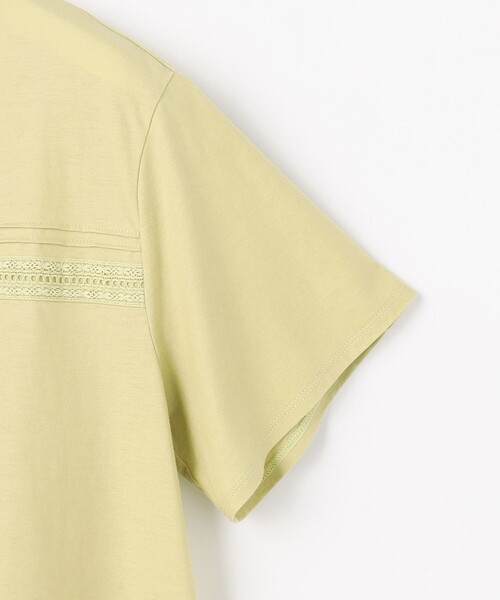 J.PRESS(ジェイプレス)の「【一枚で着映え】ツイスティロ クルーネック カットソー(Tシャツ/カットソー・レディース・ネイビー系/ホワイト系/ベージュ系/ライトグリーン系・MEDIUM/LARGE)」の19枚目の写真