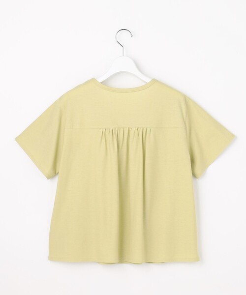 J.PRESS(ジェイプレス)の「【一枚で着映え】ツイスティロ クルーネック カットソー(Tシャツ/カットソー・レディース・ネイビー系/ホワイト系/ベージュ系/ライトグリーン系・MEDIUM/LARGE)」の21枚目の写真