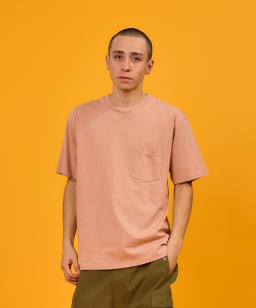 WALLA WALLA SPORT(ワラワラスポーツ)の「6oz TUBE POCKET TEE / 6オンス チューブ ポケット ティー(Tシャツ/カットソー・メンズ・アッシュグレー/スミクロ/ブラック/アイボリー/ホワイト/ライトグリーン系/レモンイエロー/インディゴブルー/ダークブラウン/ダークグリーン系/ピンク系その他・LARGE/X-LARGE/XX-LARGE/MEDIUM/SMALL)」の11枚目の写真