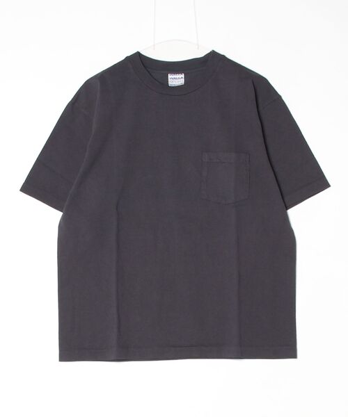 WALLA WALLA SPORT(ワラワラスポーツ)の「6oz TUBE POCKET TEE / 6オンス チューブ ポケット ティー(Tシャツ/カットソー・メンズ・アッシュグレー/スミクロ/ブラック/アイボリー/ホワイト/ライトグリーン系/レモンイエロー/インディゴブルー/ダークブラウン/ダークグリーン系/ピンク系その他・LARGE/X-LARGE/XX-LARGE/MEDIUM/SMALL)」の4枚目の写真