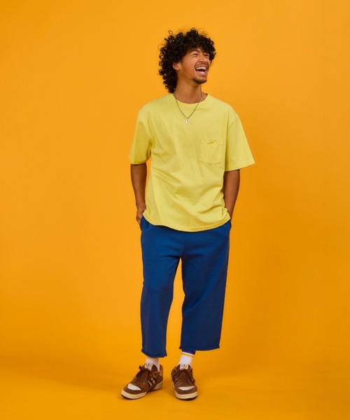 WALLA WALLA SPORT(ワラワラスポーツ)の「6oz TUBE POCKET TEE / 6オンス チューブ ポケット ティー(Tシャツ/カットソー・メンズ・アッシュグレー/スミクロ/ブラック/アイボリー/ホワイト/ライトグリーン系/レモンイエロー/インディゴブルー/ダークブラウン/ダークグリーン系/ピンク系その他・LARGE/X-LARGE/XX-LARGE/MEDIUM/SMALL)」の19枚目の写真