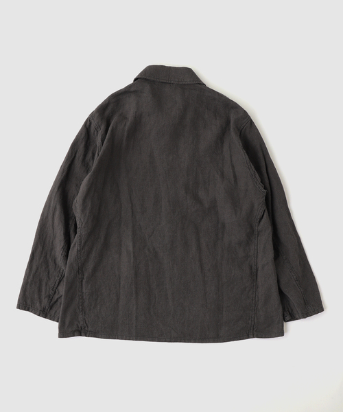 Kaptain Sunshine(キャプテン サンシャイン)の「KAPTAIN SUNSHINE / キャプテンサンシャイン Safari Shirt Jacket(その他アウター・メンズ・ライトグレー/ブラック系その他・3/4)」の3枚目の写真
