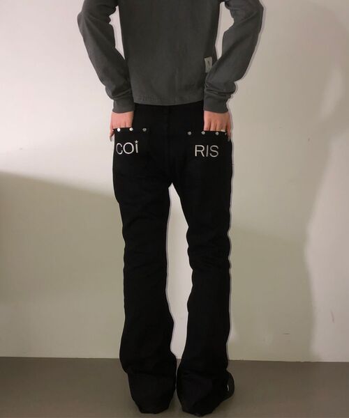 COIRIS_(コイリス)の「セリックリベットポイントブーツカットパンツ(その他パンツ・レディース・ブラック・SMALL/MEDIUM)」の16枚目の写真