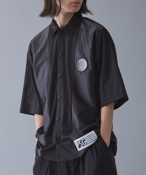 Paris Saint-Germain 】JP Mesh Short Sleeve Shirt（シャツ/ブラウス