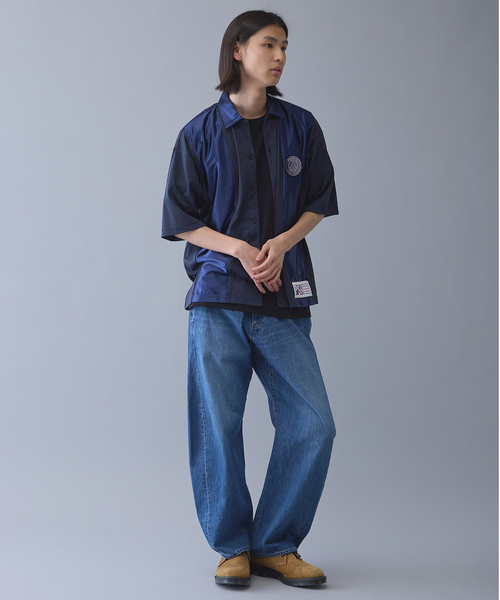 PARIS SAINT-GERMAIN(パリサンジェルマン)の「【Paris Saint-Germain 】JP Mesh Short Sleeve Shirt(シャツ/ブラウス・メンズ・ブラック/ネイビー・X-LARGE/LARGE/MEDIUM)」の8枚目の写真