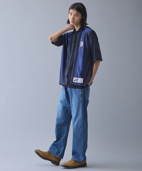 PARIS SAINT-GERMAIN(パリサンジェルマン)の「【Paris Saint-Germain 】JP Mesh Short Sleeve Shirt(シャツ/ブラウス・メンズ・ブラック/ネイビー・X-LARGE/LARGE/MEDIUM)」の9枚目の写真