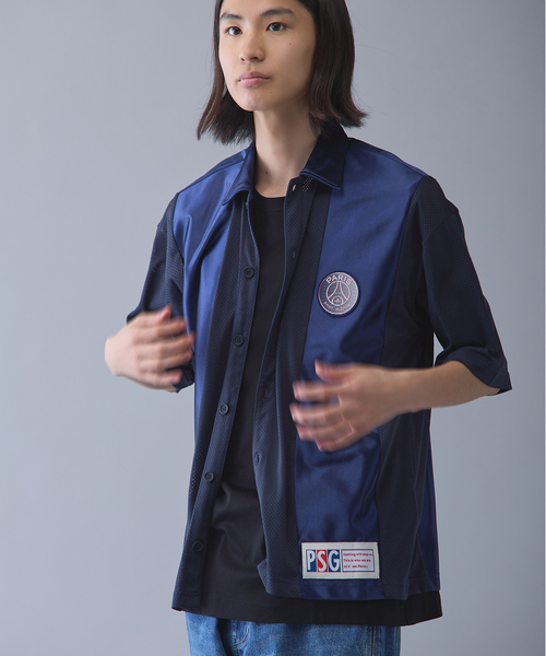 PARIS SAINT-GERMAIN(パリサンジェルマン)の「【Paris Saint-Germain 】JP Mesh Short Sleeve Shirt(シャツ/ブラウス・メンズ・ブラック/ネイビー・X-LARGE/LARGE/MEDIUM)」の17枚目の写真