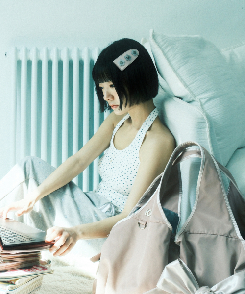 SIWEOL107(シウォル107)の「KAWAII Halter Sleeveless (Ivory)(Tシャツ/カットソー・レディース・アイボリー・FREE)」の3枚目の写真