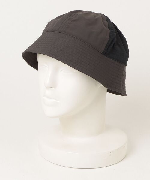 BURLAP OUTFITTER(バーラップアウトフィッター)の「BURLAP OUTFITTER 【バーラップアウトフィッター】 - MESHED SAILOR HAT(ハット・メンズ・オフホワイト/ブラック/グレー系その他・ONE SIZE)」の3枚目の写真