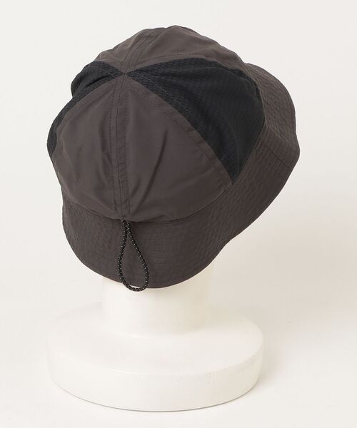 BURLAP OUTFITTER(バーラップアウトフィッター)の「BURLAP OUTFITTER 【バーラップアウトフィッター】 - MESHED SAILOR HAT(ハット・メンズ・オフホワイト/ブラック/グレー系その他・ONE SIZE)」の4枚目の写真