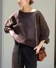 ≪一部カラーWEB限定 / 追加≫ウォッシャブルニュアンスワイドプルオーバー 2