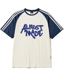EL メイド ラグランライン 半袖Tシャツ 5カラー