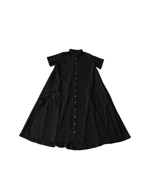 antiqua(アンティカ)の「リネン混 シャツワンピース(シャツワンピース・レディース・パープル/ブラック/ブラウン系その他/チャコールグレー/ナチュラル・P/R)」の15枚目の写真