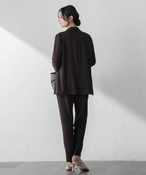 LAUTREAMONT(ロートレアモン)の「【涼・美・楽】テーパードパンツ≪13号あり≫(その他パンツ・レディース・ブラウン/ブラック/ベージュ・7号/9号)」の9枚目の写真