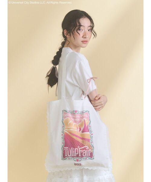 WICKED』 Lace Tote Bag（トートバッグ）｜merry jenny（メリー