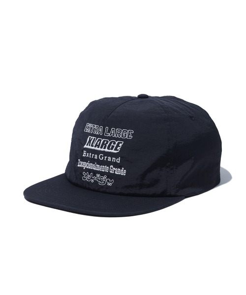 XLARGE(エクストララージ)の「MULTI LOGO SNAPBACK CAP(キャップ・メンズ・ブラック/ネイビー・ONE SIZE)」の2枚目の写真