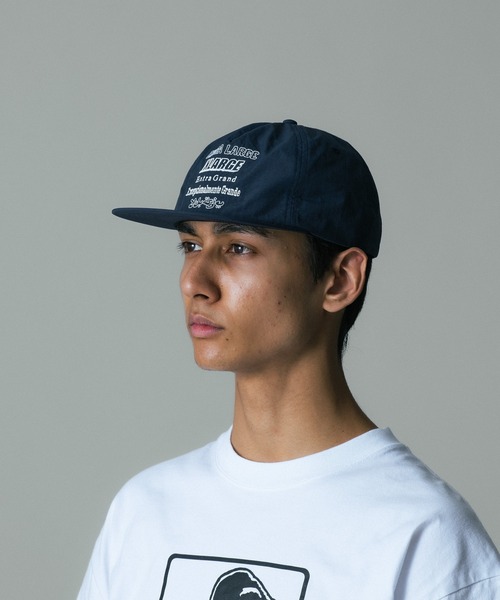 XLARGE(エクストララージ)の「MULTI LOGO SNAPBACK CAP(キャップ・メンズ・ブラック/ネイビー・ONE SIZE)」の6枚目の写真