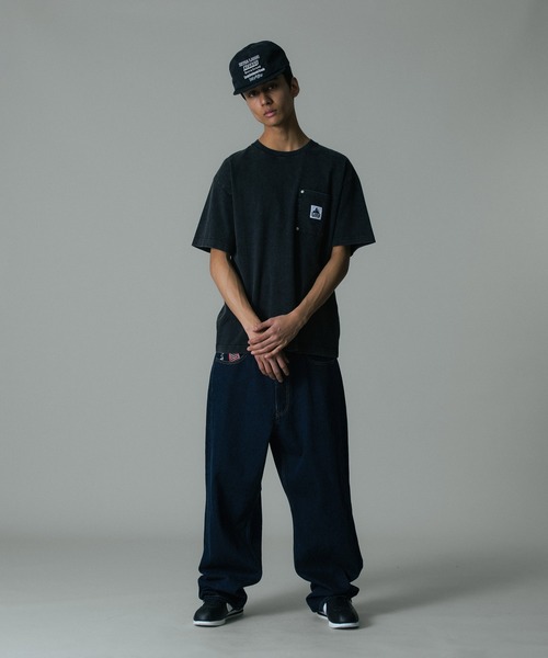 XLARGE(エクストララージ)の「MULTI LOGO SNAPBACK CAP(キャップ・メンズ・ブラック/ネイビー・ONE SIZE)」の10枚目の写真