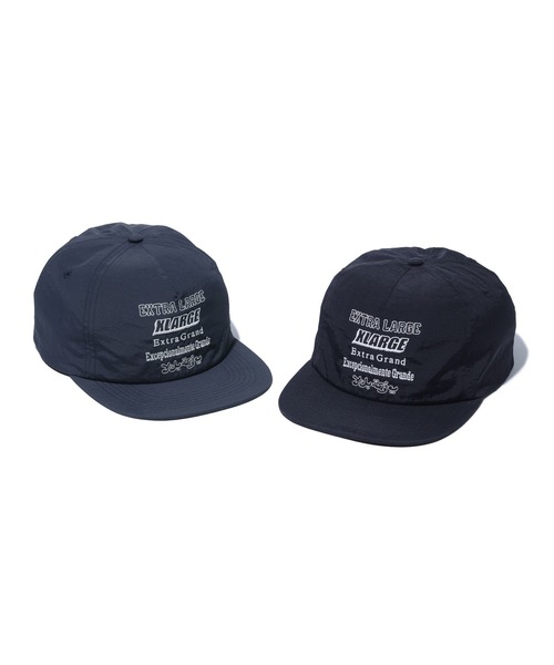 XLARGE(エクストララージ)の「MULTI LOGO SNAPBACK CAP(キャップ・メンズ・ブラック/ネイビー・ONE SIZE)」の3枚目の写真