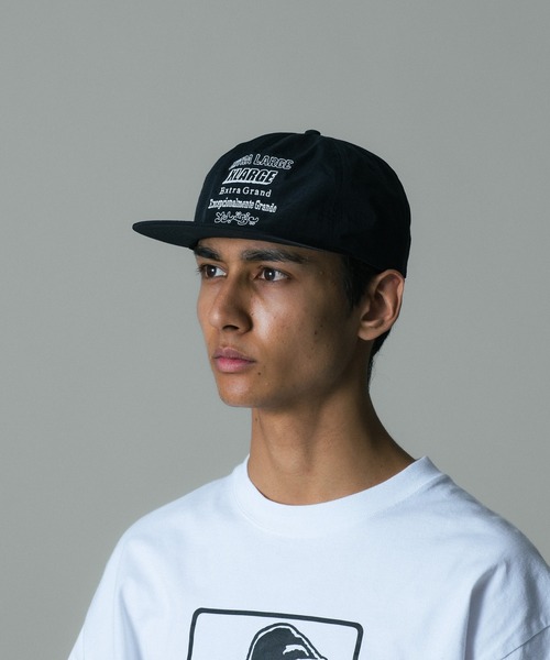 XLARGE(エクストララージ)の「MULTI LOGO SNAPBACK CAP(キャップ・メンズ・ブラック/ネイビー・ONE SIZE)」の11枚目の写真