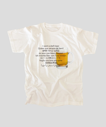 CAPO（カポ）の「生ビール 半袖Tシャツ（Tシャツ/カットソー）」