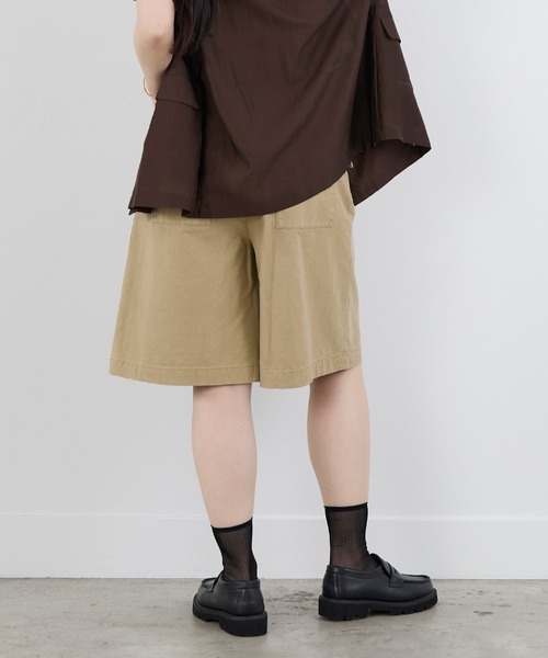 upperhights(アッパーハイツ)の「【upper hights】ショートパンツ-THE OLIVE(その他パンツ・レディース・ネイビー/ベージュ・0)」の5枚目の写真