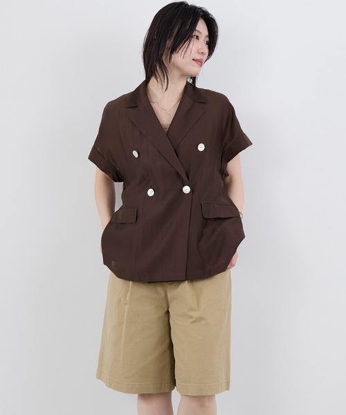 upperhights(アッパーハイツ)の「【upper hights】ショートパンツ-THE OLIVE(その他パンツ・レディース・ネイビー/ベージュ・0)」の10枚目の写真