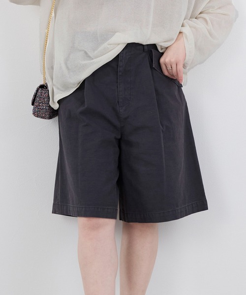upperhights(アッパーハイツ)の「【upper hights】ショートパンツ-THE OLIVE(その他パンツ・レディース・ネイビー/ベージュ・0)」の13枚目の写真
