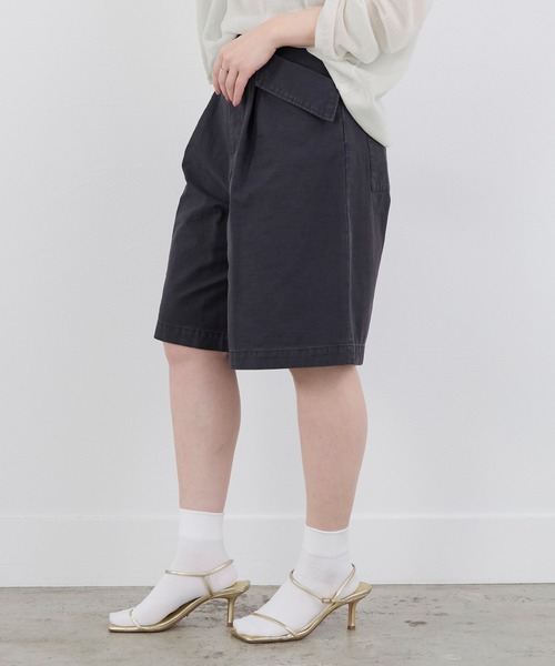 upperhights(アッパーハイツ)の「【upper hights】ショートパンツ-THE OLIVE(その他パンツ・レディース・ネイビー/ベージュ・0)」の14枚目の写真