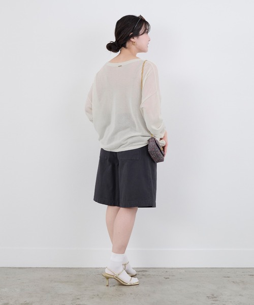 upperhights(アッパーハイツ)の「【upper hights】ショートパンツ-THE OLIVE(その他パンツ・レディース・ネイビー/ベージュ・0)」の21枚目の写真