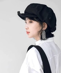 almo（アルモ）の「【LAMPOON】ボリュームツイルキャスケット（キャスケット）」