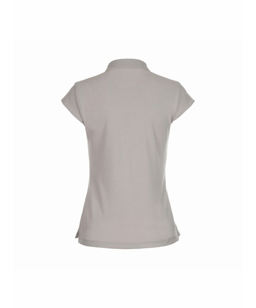 BERMUDAGRASS(バミューダグラス)の「ベーシックキャプスリーブPKTシャツ-ベージュ(ポロシャツ・レディース・その他・SMALL/MEDIUM)」の3枚目の写真