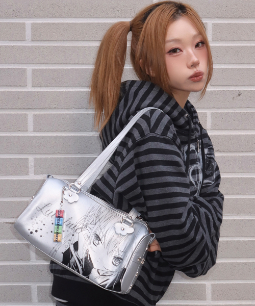 LUVISTRUE（ラヴイズトゥルー）の「SHUGO CHARA! SHOULDER BAG(SILVER)（ショルダーバッグ・レディース・その他・FREE）」の6枚目の写真