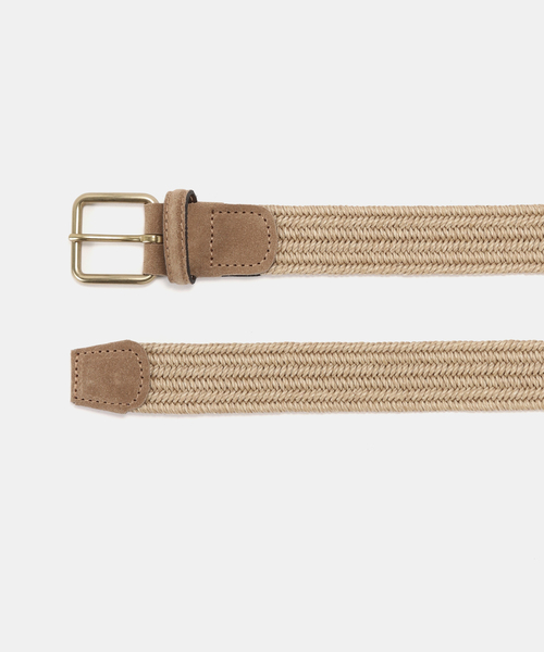 FRAMeWORK(フレームワーク)の「ATHISON/アティソン LINEN 30MM ベルト(ベルト・レディース・ベージュ・FREE)」の5枚目の写真